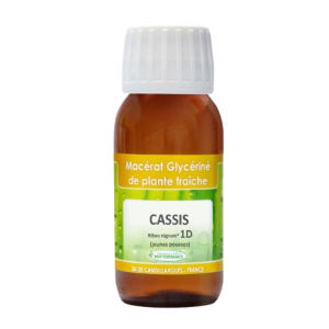 Macérat glycériné de Cassis 1DH