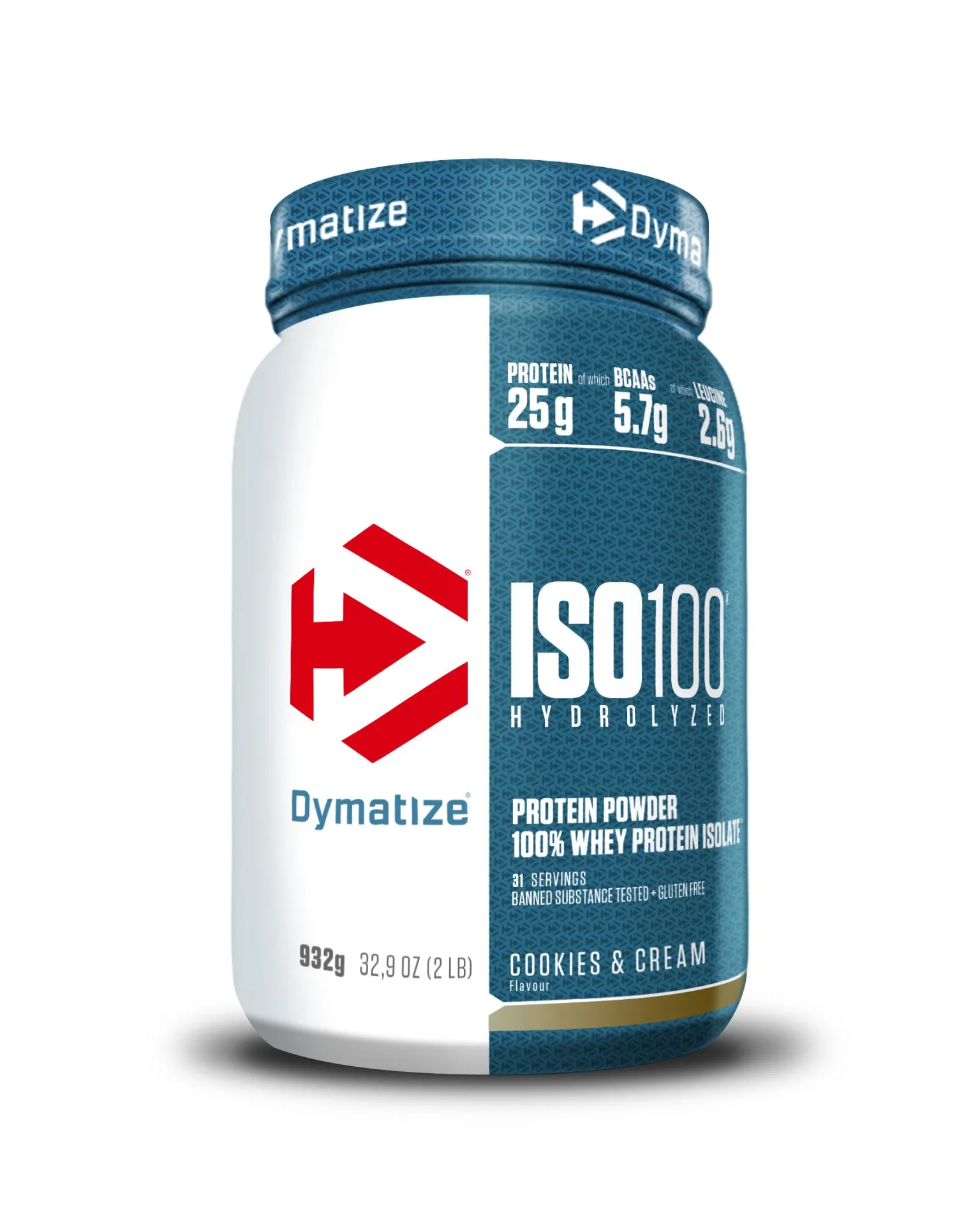 Poudre ISO 100 Dymatize – Isolat de protéines hydrolyzed – Pot de 932 gr – Image 2