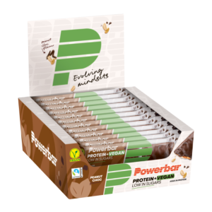 12 Barres Protein+ Vegan POWERBAR – 42g