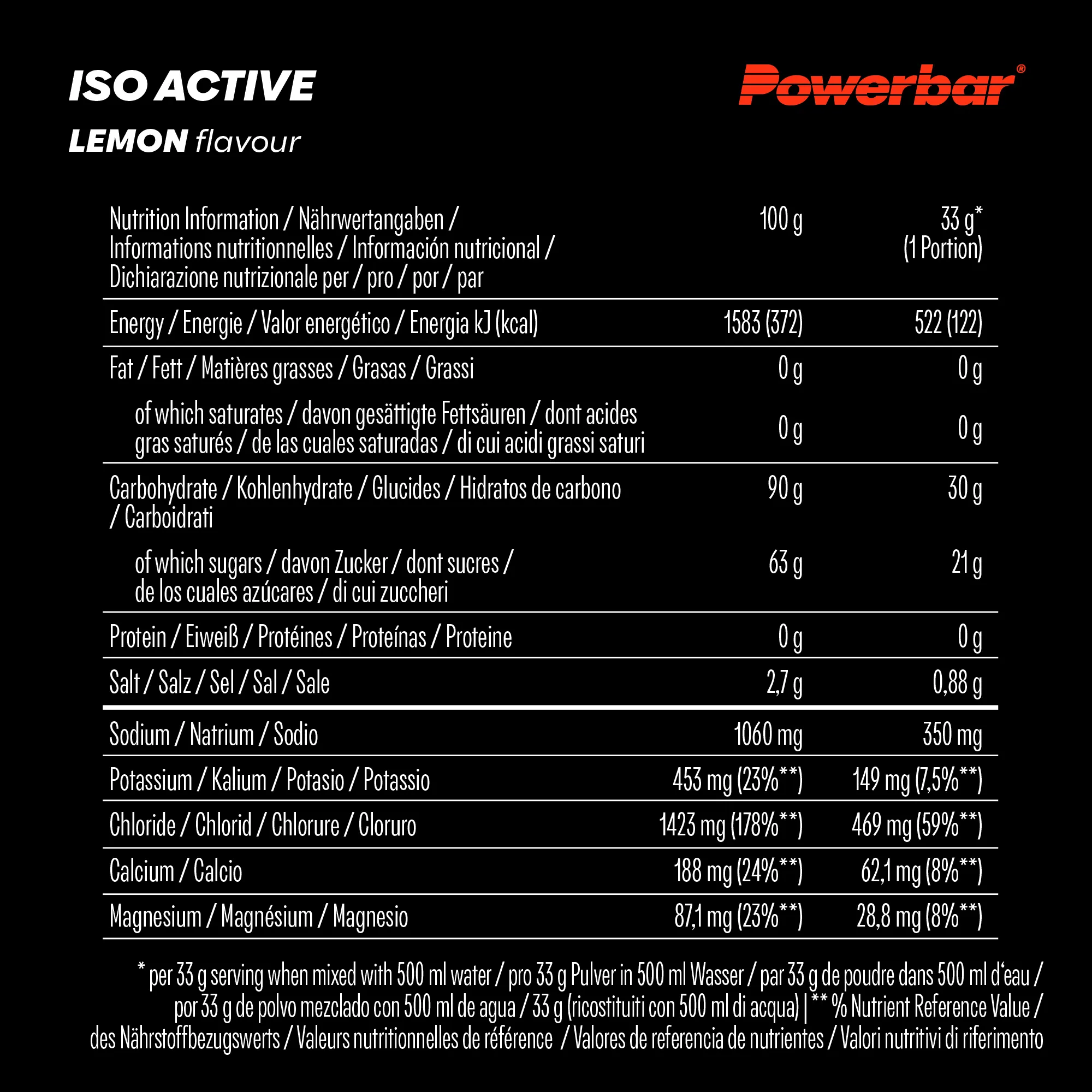 Boisson Isotonique Isoactive POWERBAR – Pot 1320g – Image 6